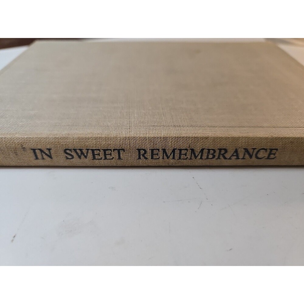 In Sweet Remembrance A Book of Communion Addresses Robert Barr 1948